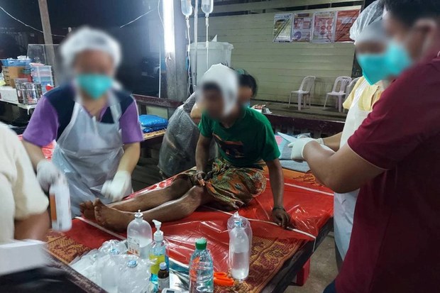 ชาวกะเหรี่ยงบาดเจ็บ 2 ราย จากการรบตรงข้ามวาเล่ย์ อำเภอพบพระ ชาวกะเหรี่ยงบาดเจ็บ 2 ราย จากการรบตรงข้ามวาเล่ย์ อำเภอพบพระ