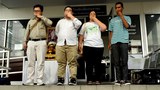 แกนนำคณะราษฎร-นักเรียนเลว รับทราบข้อกล่าวหา ม.112 - พ.ร.ก.ฉุกเฉินฯ