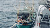 ทัพเรือภาคที่สอง จับชาวประมงเวียดนาม 12 คน
